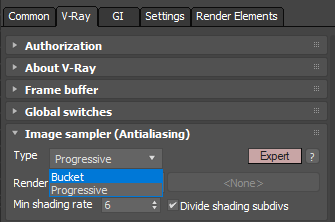 V-Ray on Render Farm: Progressive or Bucket?