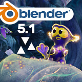 Blender 5 and 5.1 Now At Megarender