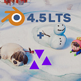 Full Support of Blender 4.5 LTS at Megarender