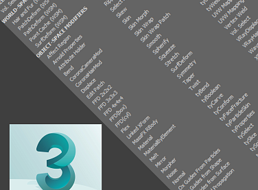 3DS MAX Modifiers and What They Are Used For