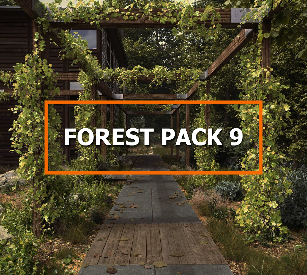 Forest Pack 9 Brings Vines Generation and More