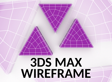 How To Make 3DS MAX Wireframe Render?